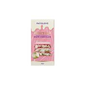 Patislove - Angel’s Hair White Chocolate with Dried Raspberry Powder,90G