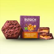 Buíoch Irish Chocolates - Caramel Rocky Road Hex