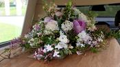 Casket Wreath Pinks &amp; Whites