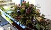 Casket Tropical Wreath