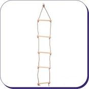 7 rung basic rope ladder image