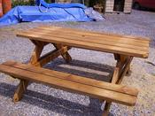 picnic bench image
