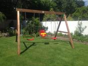 Heavy Duty classic A frame swing set - full-payment-3-item image