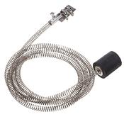 Spiral brake for zip wire