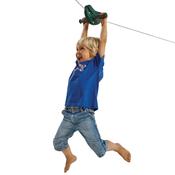 Zip Wire Kit &amp; Free Disc Swing - Green