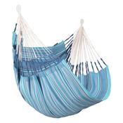 Cumbia Hammock Chair - organic-cotton / basic / azure