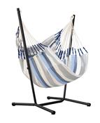 Fiji Hammock Chair with Steel Stand - outdoor / comfort / sea-salt