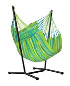 Fiji Hammock Chair with Steel Stand - outdoor / comfort / lime