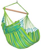 Domingo Weather-Resistant Hammock Chair - king / lime