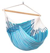 Habana Organic Cotton Hammock Chair - king / azure