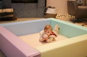 IGLU Square Ball Pit (Ball Play Heaven) – Light Pastel - Ball pit only