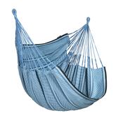 Cumbia Hammock Chair - organic-cotton / king / blue-zebra