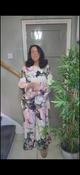 A floral suit Fits 16-20