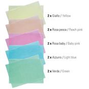 Wafer Paper Sheets Asstd Colours Pk 10