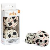 Graduation Cupcake Cases Pk 36 image