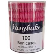 Easybake Deep Pink Buncases Pk 100