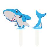 Shark Tale Cake Decoration 150 x 111mm &amp; 147 x 63.5mm (inc pic)