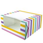 Bold Stripes Cake Box - 10" X 5"