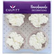 Sugar Decoration White Mini Blossoms Pk 48