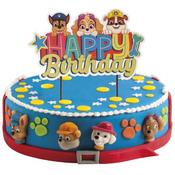 Happy Birthday Cake Topper - Paw Patrol image