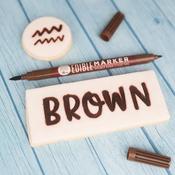 Edible Marker Brown Matt image