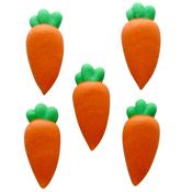 Carrot Sugar Decorations Pk 60