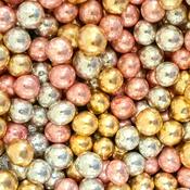SUGAR SISTERS- Chocoballs Mini Crispy Metallic Mix  5mm 70g