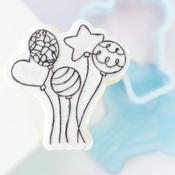 Birthday Balloons  OUTboss STAMP N CUT image
