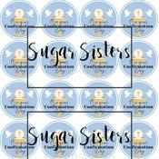 Confirmation Chalice Blue  Edible Toppers - (20 Toppers)