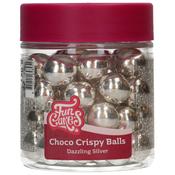FUNCAKES - Metallic Silver  Choco Crispy Balls 130g