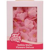 Wafer Flowers Deluxe Hydrangea Pink Small Pk 18