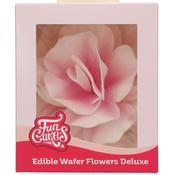 Wafer Flowers Deluxe Rose Pastella Pink Ombre  Pk 1