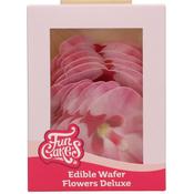 Wafer Flowers Deluxe Orchid Pink Pk 10