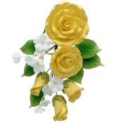 145mm Gold Sugar Flower Spray