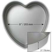 PME Heart Professional Tin  8" x 3" Deep