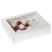 White Mini Cupcake Box 24s  Pk 2