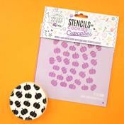 Mini Cookie/ Bento &amp; Cupcake Stencil Mini Pumpkins  - SWEET STAMP