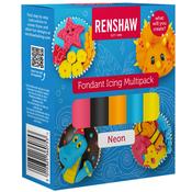 Renshaw Multipack Neon Colours 5 x 100g (BEST BEFORE MARCH 26)