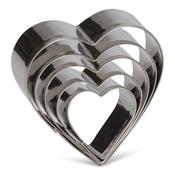 Cookie Cutter Heart Set 5 PATISSE image
