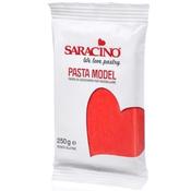 Saracino Red Modelling Paste 250g (Best before 31/07/26)