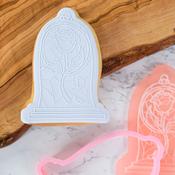 Rose in Glass OUTboss STAMP N CUT image