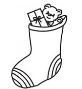 Christmas Stocking Cutter 1 Pc