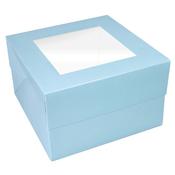 Luxury Light Blue Cake Box  8" x 6"