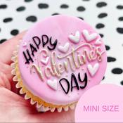Happy Valentines Day Heart Shape Mini OUTBOSS 60mm