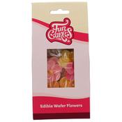 Edible Wafer Flowers &amp; Leaves Primrose Pk 12