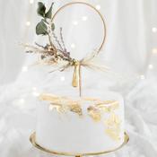 Wooden Cake Topper Hoop 24.5cm image