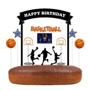 Basketball Cake Topper image