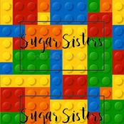 Building Blocks Wrap  Edible Image image