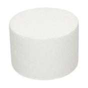 4" Round Straight Edged Dummy x 3" High (10cm x 7cm)