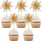 SUGAR SISTERS - Firework Cake/Cupcake Topper Pk 5